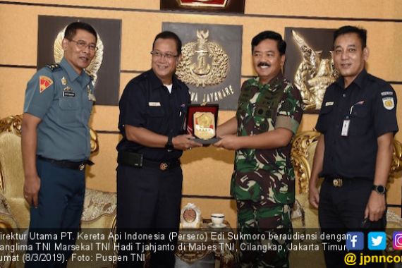 Harapan Dirut PT KAI kepada Panglima TNI - JPNN.COM