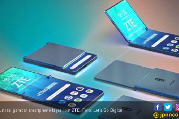 Smartphone Layar Lipat ZTE Tanpa Kamera Selfie? - JPNN.COM