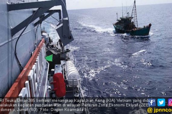 Polairud Tembak Dua ABK Kapal Asing Pencuri Ikan di Selat Malaka - JPNN.COM