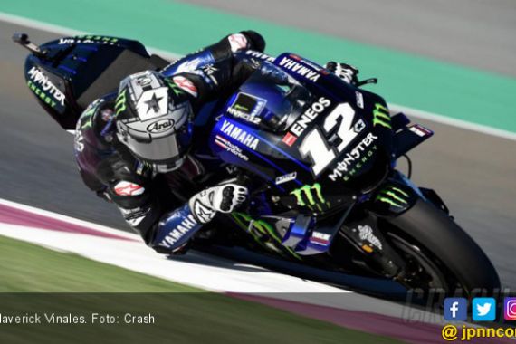 Vinales Start Paling Depan di MotoGP Qatar, Marquez Ketiga - JPNN.COM