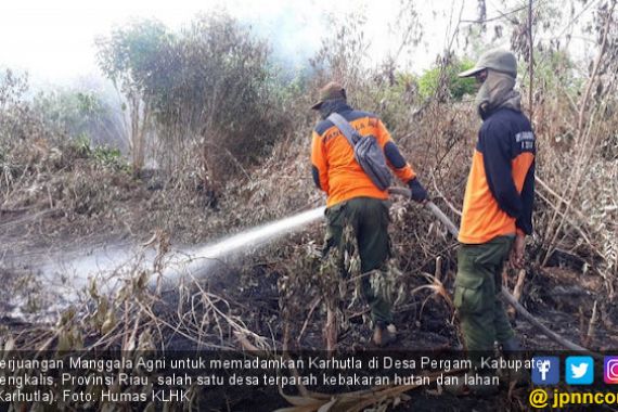 KLHK: Satu Kali Lalai, 150 Hektare Lahan Bisa Terbakar Selama Sehari - JPNN.COM