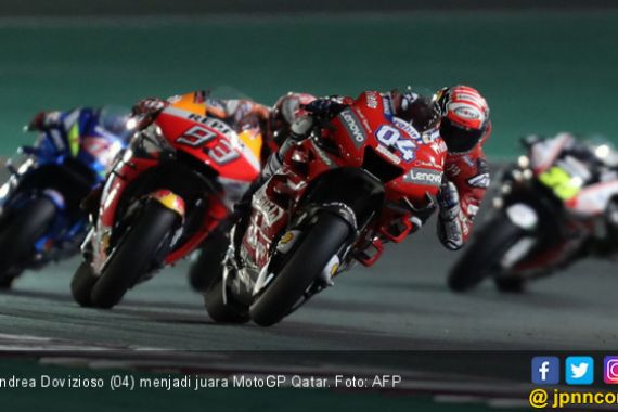 Pengakuan Andrea Dovizioso Setelah Juara MotoGP Qatar - JPNN.COM