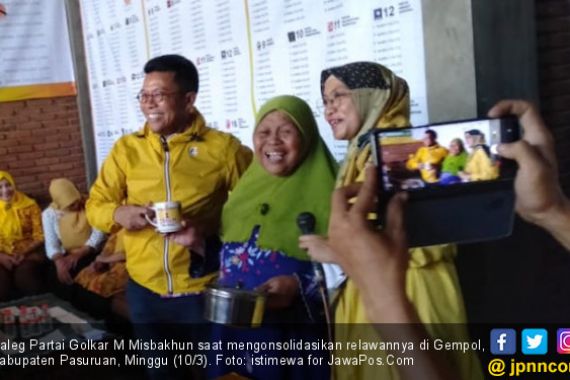 Misbakhun Ajak Emak-emak Tapal Kuda Gemakan Jokowi Sekali Lagi - JPNN.COM