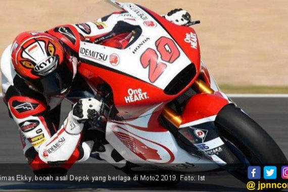 Bikin Khawatir, Berikut Kondisi Terbaru Dimas Ekky di Moto2 Spanyol - JPNN.COM