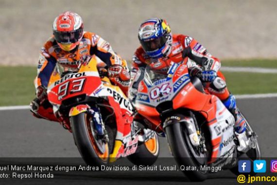 Marc Marquez Akui Kesalahannya di MotoGP Qatar - JPNN.COM