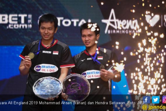 Peringkat Terbaru BWF: Ahsan / Hendra Naik Tiga Peringkat - JPNN.COM