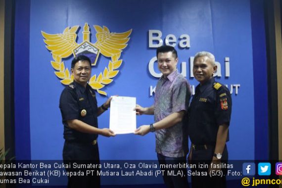 Bea Cukai Sumatera Utara Terbitkan Izin Penambahan Fasilitas Kawasan Berikat - JPNN.COM