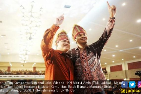 Elektabilitas Jokowi - Ma'ruf Moncer, Bang Ara Puji Erick Thohir - JPNN.COM