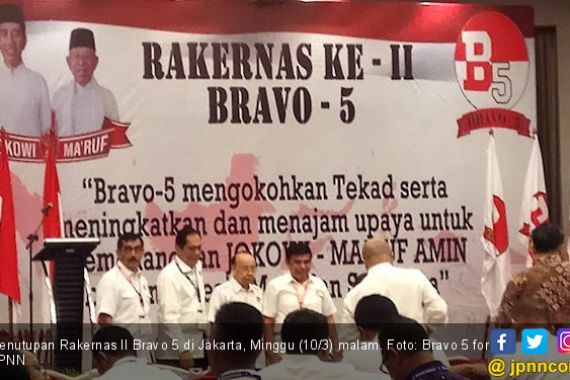 Ingin Jokowi - Ma'ruf Berjaya di Seluruh Provinsi, Bravo 5 Genjot Militansi - JPNN.COM