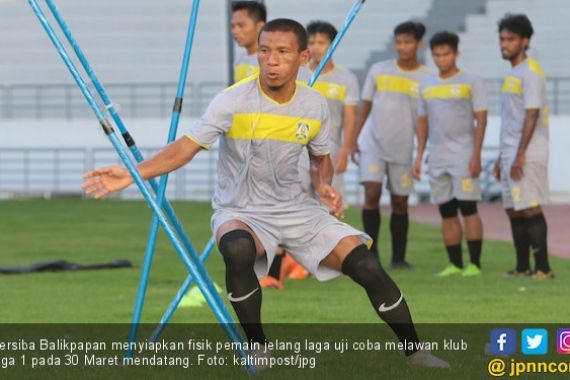 Pelatih Persiba Genjot Fisik Pemain Jelang Uji Coba Lawan Klub Liga 1 - JPNN.COM