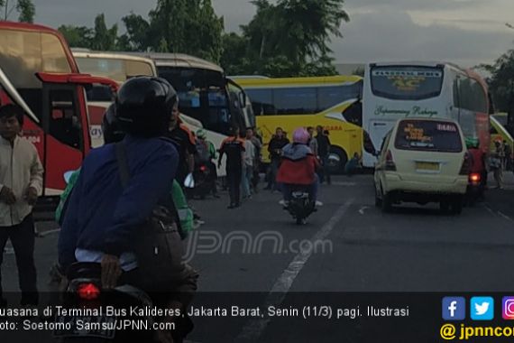 Mudik Lebaran 2019: Terminal Bus Mulai Ramai - JPNN.COM