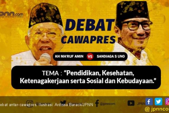 Ini Pesan Jokowi kepada Kiai Ma'ruf untuk Hadapi Sandi Saat Debat - JPNN.COM