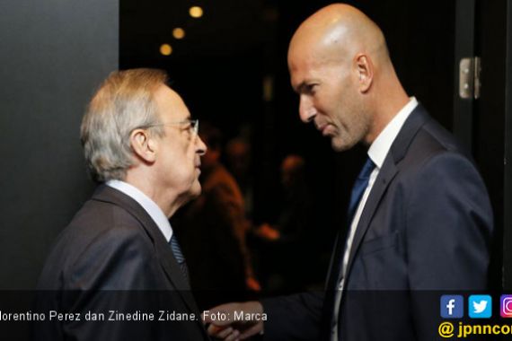 Zinedine Zidane Datang, Presiden Real Madrid Beri Sinyal Beli Kylian Mbappe - JPNN.COM