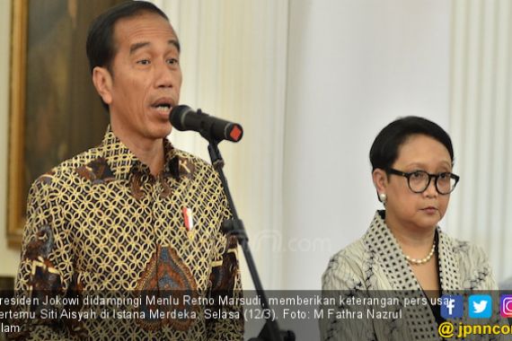 Lima Tahun Jadi Anak Buah, Menlu Retno Bilang Begini soal Presiden Jokowi - JPNN.COM