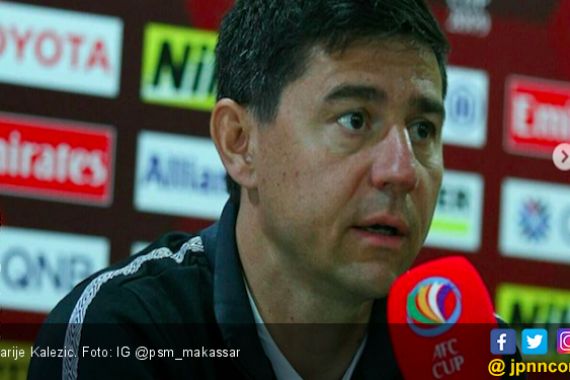 Kalezic Kecewa PSM Tergusur dari Puncak Klasemen Grup H AFC Cup 2019 - JPNN.COM