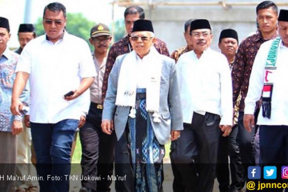Permintaan Ma'ruf Amin Buat Partai Koalisi Indonesia Kerja - JPNN.COM