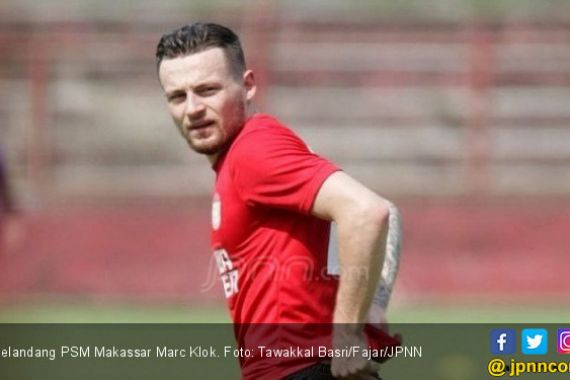 Marc Klok Ikut TC Timnas Indonesia, Pelatih PSM Makassar Punya Harapan Besar - JPNN.COM