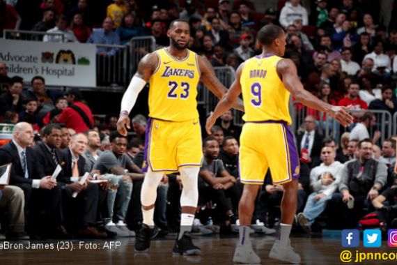 LA Lakers Sulit Tembus NBA Playoff, LeBron James Pasrah - JPNN.COM