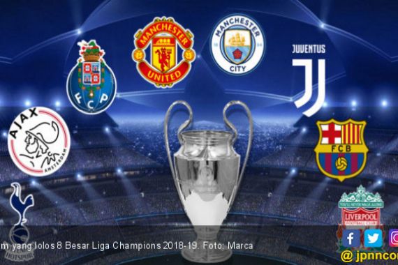 Ini Tim yang Lolos 8 Besar Liga Champions - JPNN.COM