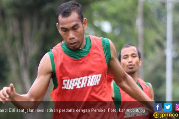 Fandi Edi Jalani Latihan Perdana dengan Persiba - JPNN.COM