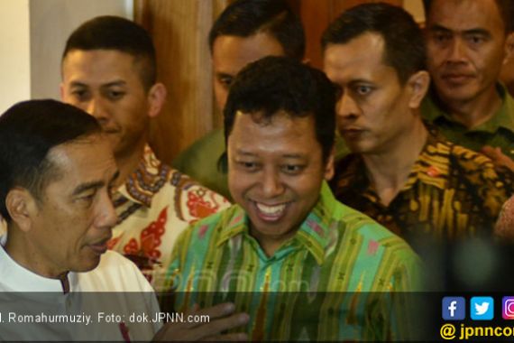 Jokowi dan Romahurmuziy Ibarat Sejoli yang Sulit Dipisahkan - JPNN.COM