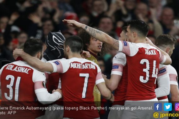 Black Panther Bawa Arsenal ke Perempat Final Liga Europa - JPNN.COM