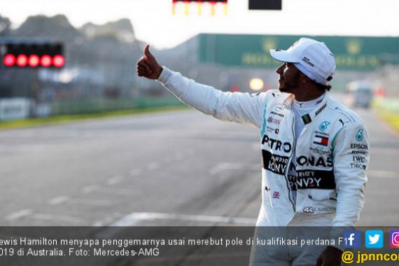 Lewis Hamilton Rebut Pole F1 Australia 2019, Rekor Baru - JPNN.COM