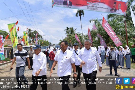 Kemendes PDTT Gandeng KemenPUPR Bangun Infrastruktur di Bengkulu - JPNN.COM