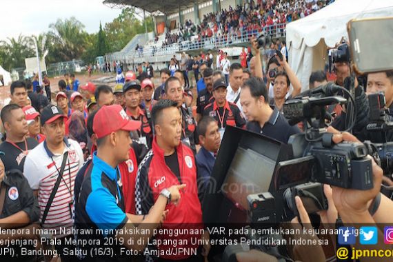 Liga Berjenjang Piala Menpora Pakai VAR, PSSI Disarankan Ngikut - JPNN.COM