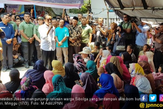 Kaget Ada Bom, Jokowi: 319 Tahun Sibolga Kota Tentram - JPNN.COM
