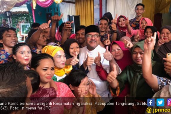 Ikhtiar Si Doel Blusukan Tangkis Hoaks demi Menangkan Jokowi - Ma'ruf - JPNN.COM