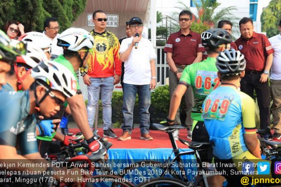 Fun Bike Tour de BUMDes 2019 Gerakkan Perekonomian Desa - JPNN.COM