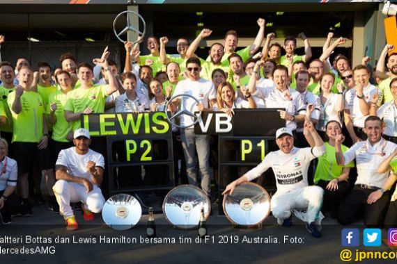 Bottas Tuntaskan Dominasi Mercedes di Seri Perdana F1 2019 - JPNN.COM