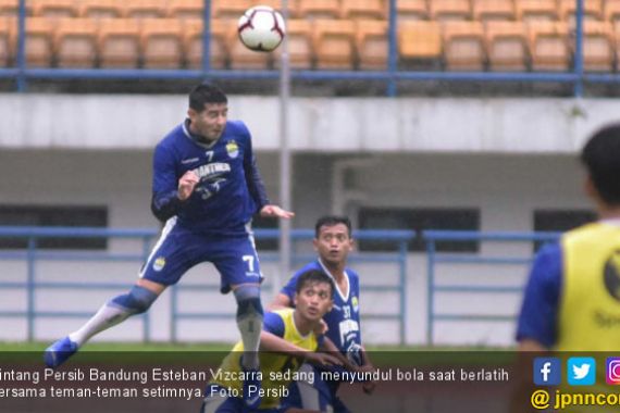 Kabar Gembira soal Kondisi Terbaru Bintang Persib Esteban Vizcarra - JPNN.COM