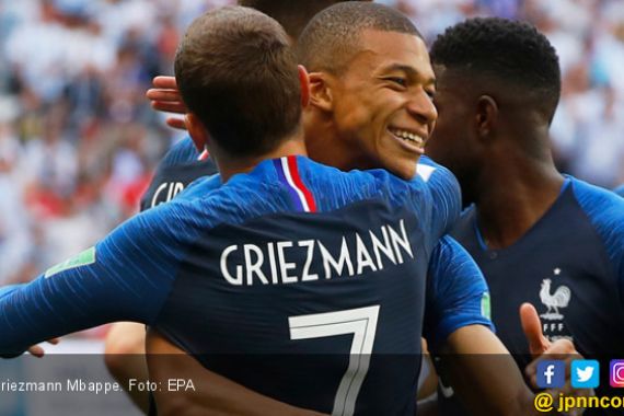 Dilarang Beri Nama Anak Griezmann Mbappe - JPNN.COM