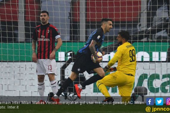 Hancurkan AC Milan, Inter Milan Memang Istimewa, Muach, Muach, Muach - JPNN.COM