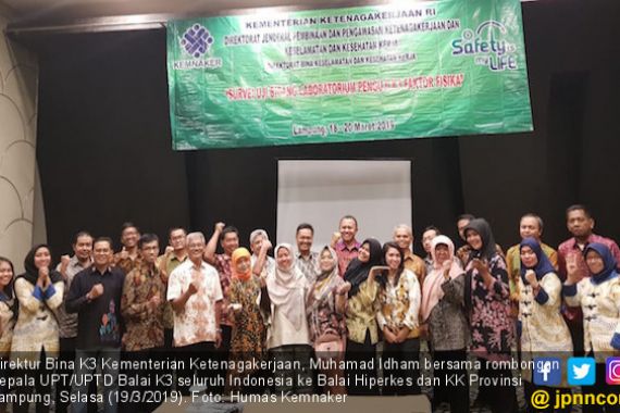 Kemnaker Gelar Uji Banding Faktor Fisika Balai K3 Seluruh Indonesia - JPNN.COM