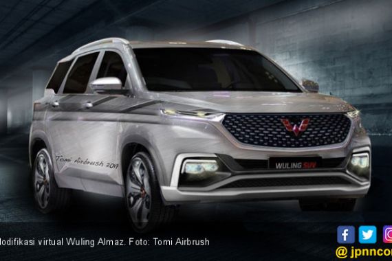 Menikmati Modifikasi Virtual Wuling Almaz - JPNN.COM