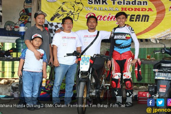 Wahana Honda Dukung 2 SMK Dalam Pembinaan Tim Balap - JPNN.COM