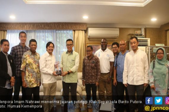 Menpora Dukung Gagasan Barito Putera Dirikan Akademi Kiper Indonesia - JPNN.COM