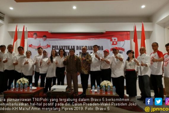 Bravo 5 Semakin All Out Menangkan Jokowi - Kiai Ma'ruf Amin - JPNN.COM