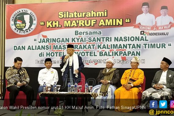KH Ma'ruf Amin: Rugi, Jika Tak Pilih Jokowi Lagi - JPNN.COM