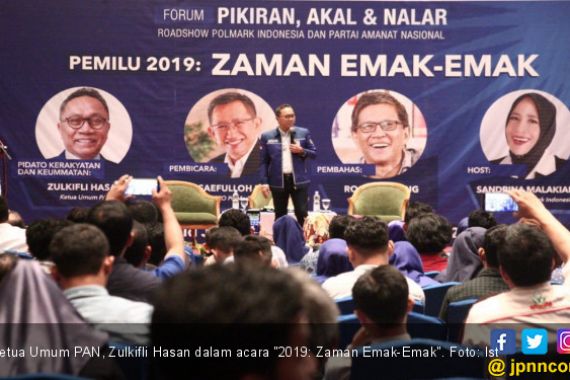 Zulkifli Hasan : PAN Wajib Membuat Emak-emak Bahagia - JPNN.COM