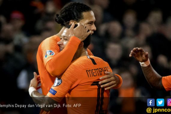 Belanda Pesta Gol di Matchday Pertama Kualifikasi Euro 2020 - JPNN.COM