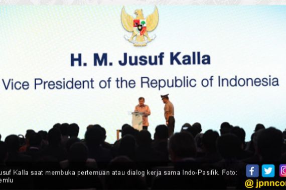 Buka Pertemuan Kerja Sama Indo-Pasifik, Pak JK: Laut Menyatukan Kita - JPNN.COM