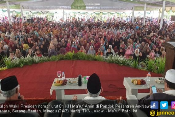 Ribuan Warga Banten Hadiri Haul Ibunda KH Ma'ruf Amin - JPNN.COM