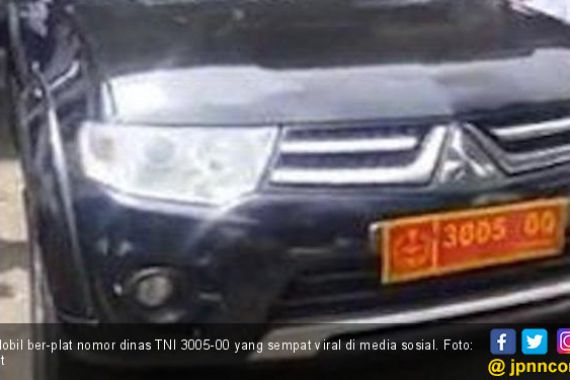 Berita Terbaru Penanganan Mobil Ber-plat Nomor Dinas TNI 3005-00 - JPNN.COM