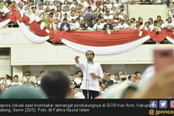 Yakin Peroleh 70 Persen Suara di Malang, Jokowi: Kalau Ngga Kebangetan! - JPNN.COM