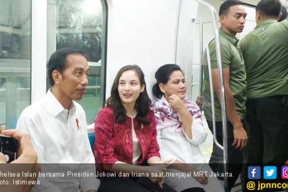 Chelsea Islan: Terima Kasih Pak Jokowi dan Ibu Iriana - JPNN.COM