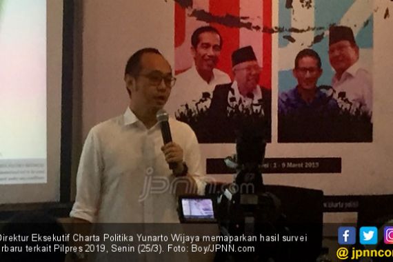 Hasil Survei: Elektabiltas Jokowi - Ma'ruf Akhirnya Lampaui Prabowo - Sandi - JPNN.COM